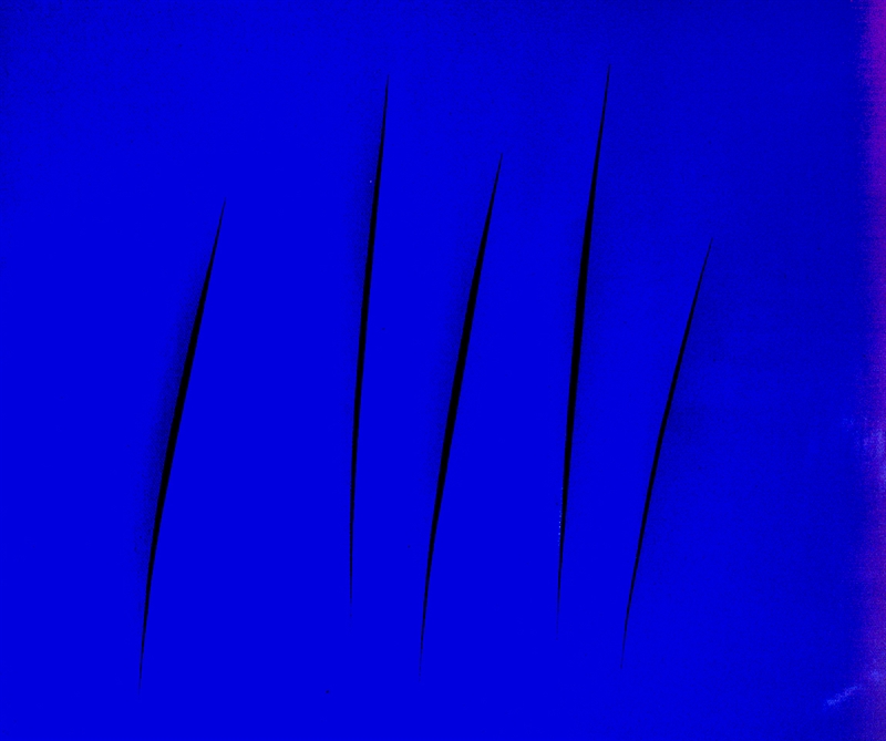 Marte Rápido animación Nel blu (han) dipinto di blu, da Yves Klein fino ai nostri giorni