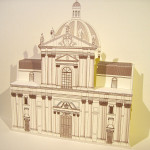 Card 3D Pop-up Kirigami |Duomo - Brescia