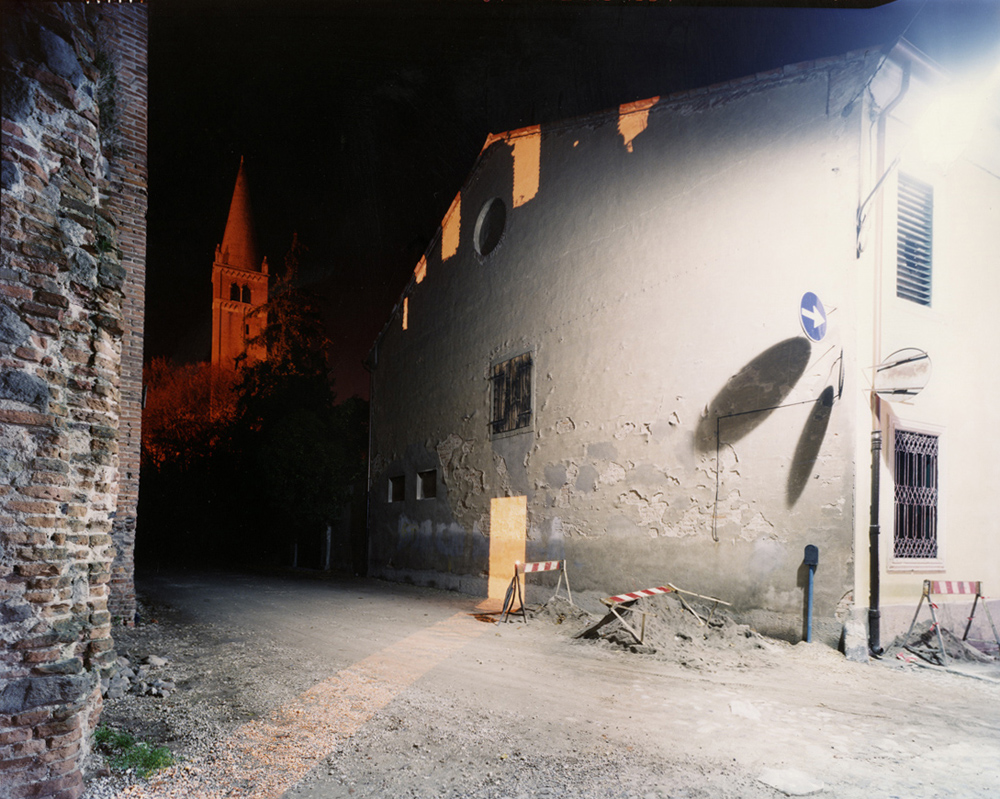 Olivo Barbieri, Montagnana, 1986, C-print, mm 298x397