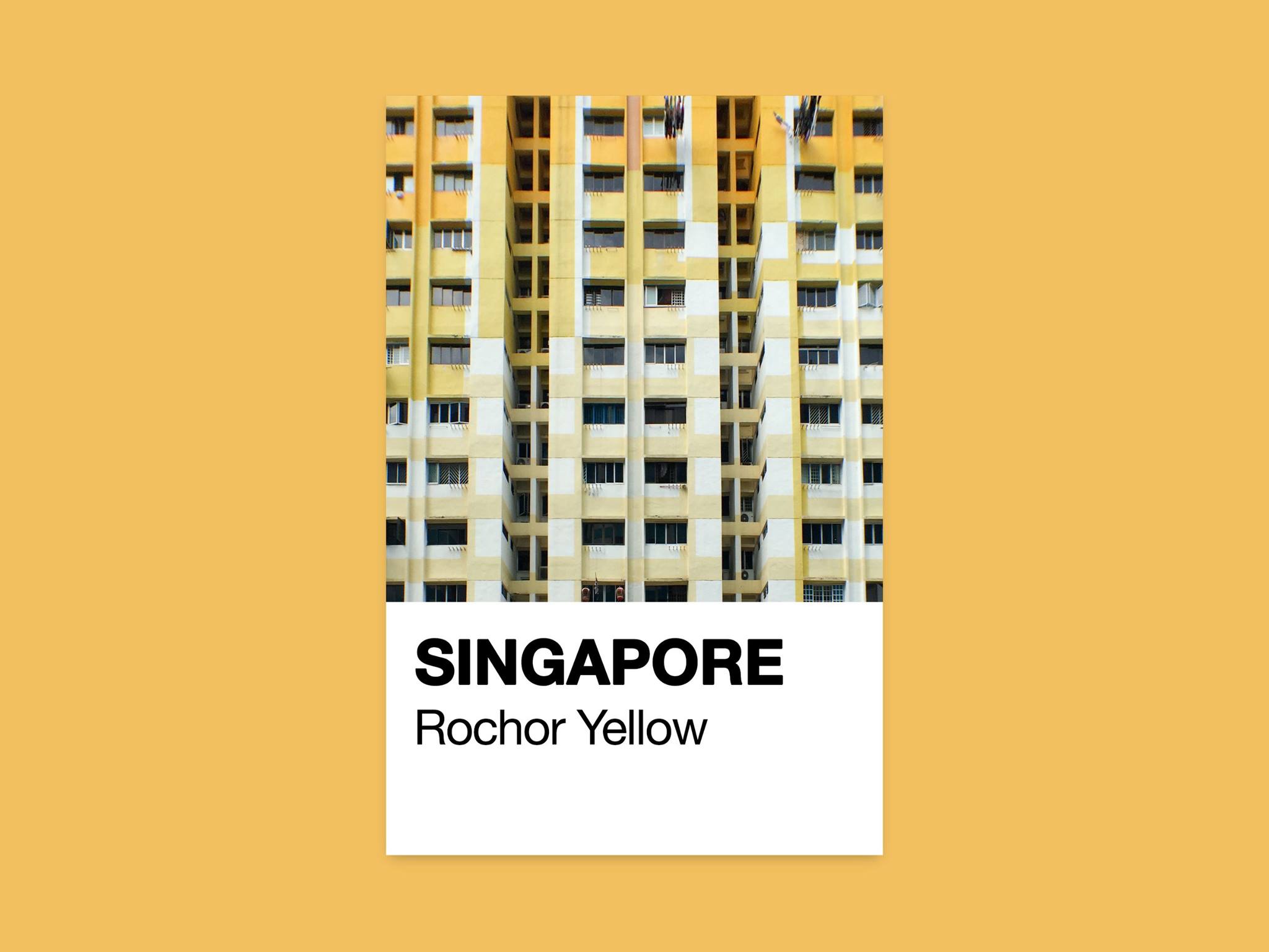 Singapore Pantone / Jonathan Tan