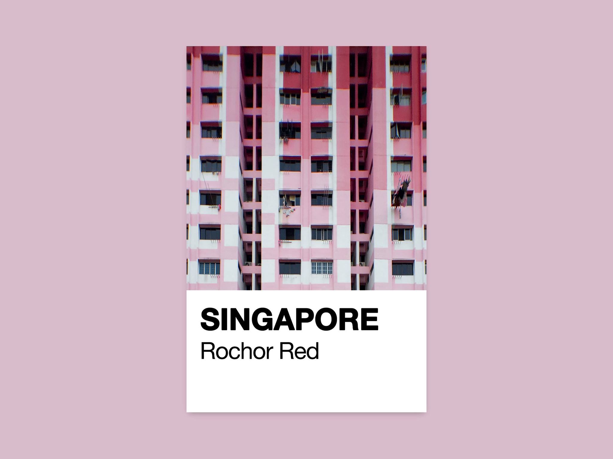 Singapore Pantone / Jonathan Tan