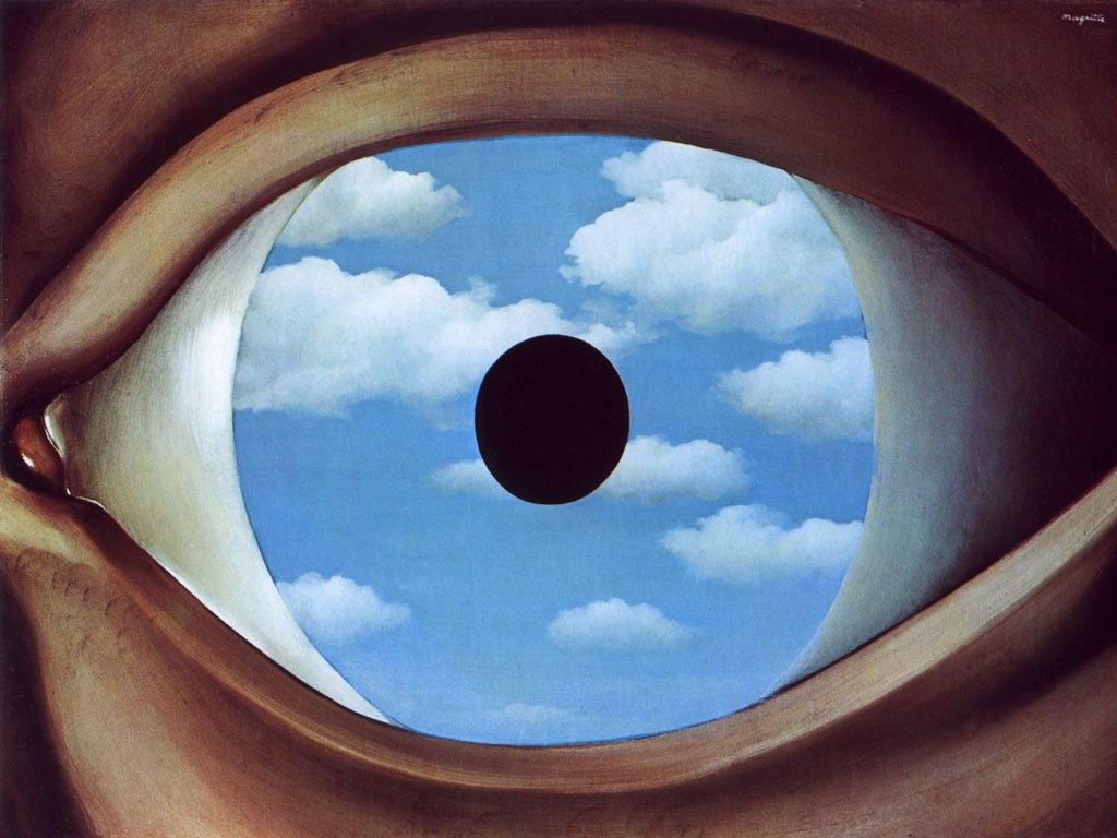 René Magritte – The False Mirror (1929)