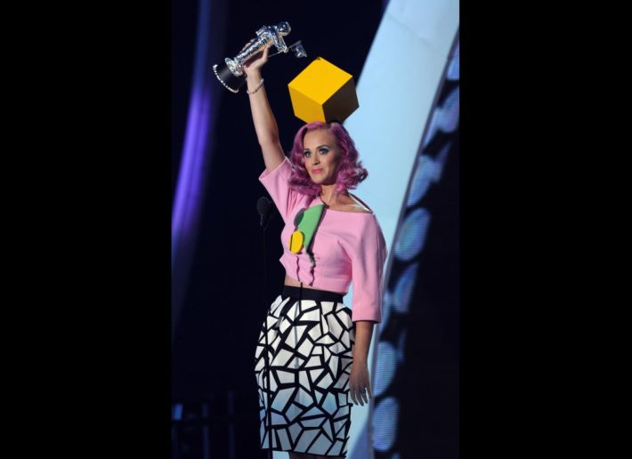 Katy Perry veste Dior, VMA Awards 2012